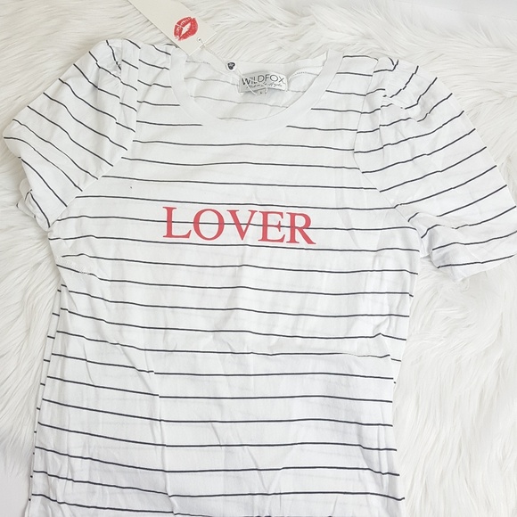 Wildfox | Lover Dia Striped Tee - Picture 2 of 5